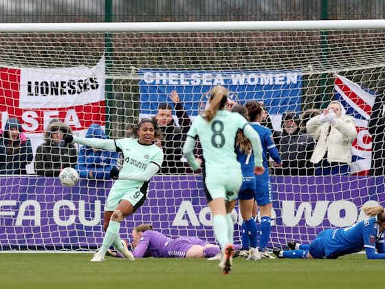 Article image:Chelsea into Women’s FA Cup semi-finals as Tottenham beat Man City on penalties