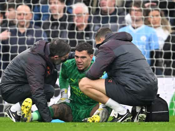 Article image:Man City hit by Ederson injury absence ahead of crucial title run-in