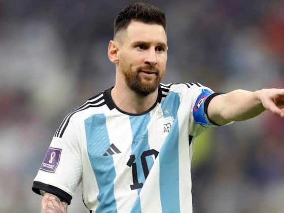 Article image:Hamstring injury rules Lionel Messi out of Argentina friendlies