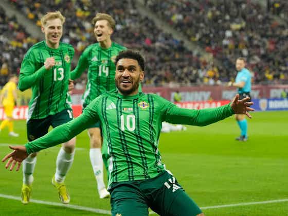 Article image:Jamie Reid’s debut goal helps Northern Ireland earn encouraging draw in Romania
