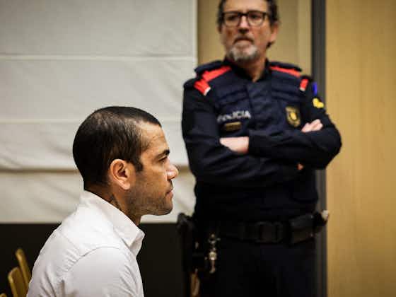 Article image:Ex-Barcelona star Dani Alves pays €1m bail as he appeals against rape conviction