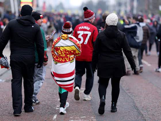 Article image:Manchester United fans risk being stranded after kick off time change