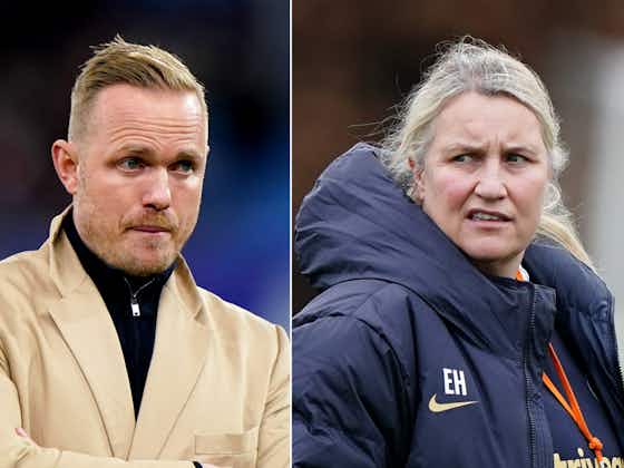 Article image:Jonas Eidevall calls Emma Hayes ‘irresponsible’ over League Cup final comments