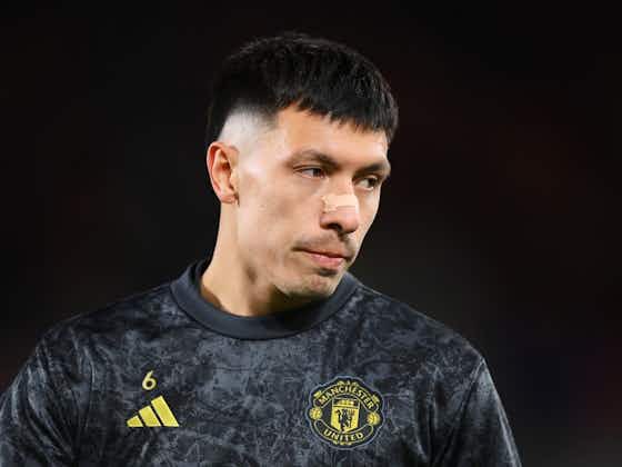 Article image:Manchester United face defensive injury crisis after fresh Lisandro Martinez and Victor Lindelof blow