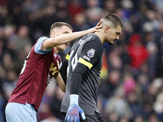 Article image:Aro Muric mistake denies Burnley crucial victory over Brighton
