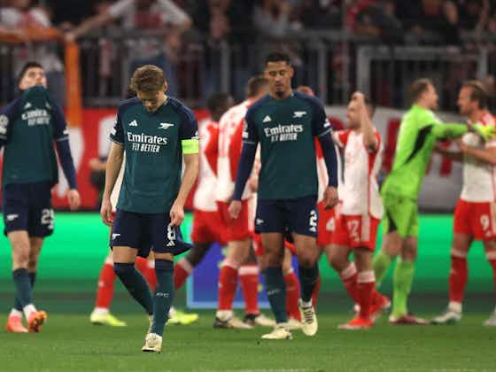 Article image:Bayern Munich vs Arsenal LIVE: Champions League result and final score as Gunners exit after Joshua Kimmich goal