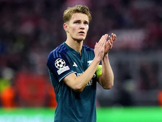 Article image:We’ll get back up – Martin Odegaard urges Arsenal to respond to European exit