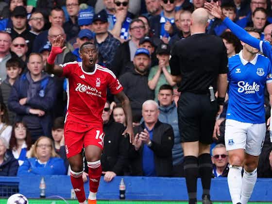 Article image:Forest take up offer to listen to VAR audio linked to penalty appeals at Everton