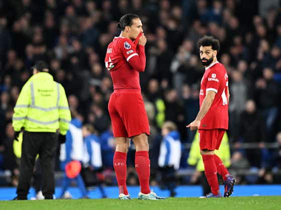 Article image:Virgil van Dijk questions Liverpool’s hunger after Everton defeat: ‘We have to look in the mirror’
