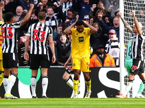 Article image:Sheffield United relegated from Premier League following heavy loss at Newcastle