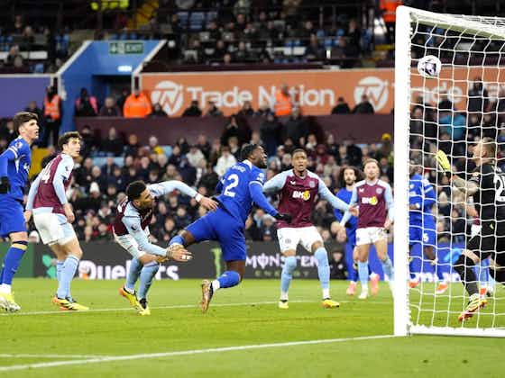 Article image:Chelsea denied stunning comeback after VAR rules out Axel Disasi winner at Villa