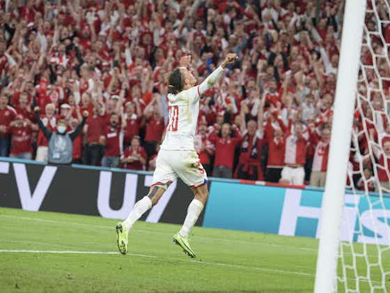 Immagine dell'articolo:Danimarca, Poulsen: “Sarebbe pazzesco giocare a Wembley”