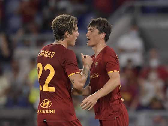 Immagine dell'articolo:Roma, 5-0 al Raja Casablanca: in gol ancora Shomurodov