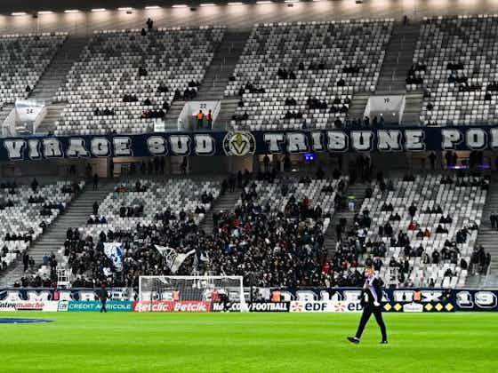 Image de l'article :Bordeaux : la banderole cinglante des Ultras aux joueurs avant le match contre Strasbourg !