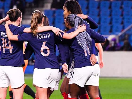 Image de l'article :🚨 pays de Galles – France (féminines) : les Bleues ont eu chaud mais se rapprochent du Mondial ! 