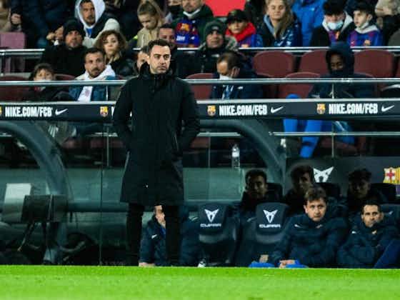 Image de l'article :Barça – Majorque : Xavi félicite le Real pour son titre et s’épanche sur la blessure de Piqué
