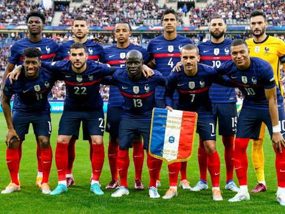 Image de l'article :Équipe de France : le maillot des Bleus pour le Mondial 2022 a fuité !