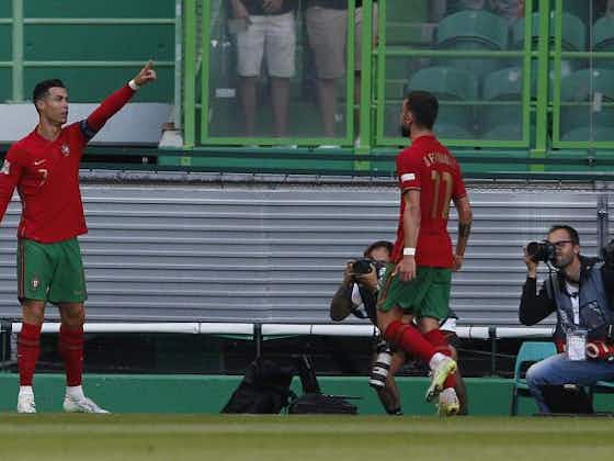 Image de l'article :Portugal : Bruno Fernandes vole au secours de Cristiano Ronaldo !