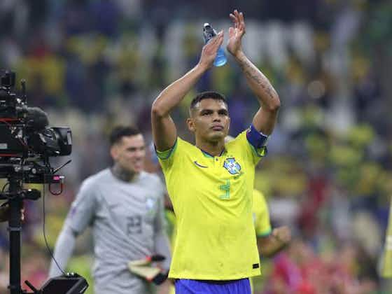Image de l'article :Brésil : Thiago Silva règle ses comptes avec le sélectionneur de la Serbie