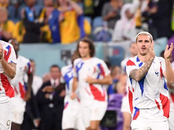 Image de l'article :France – Danemark : Griezmann et Giroud marquent déjà l'histoire des Bleus en Coupe du monde