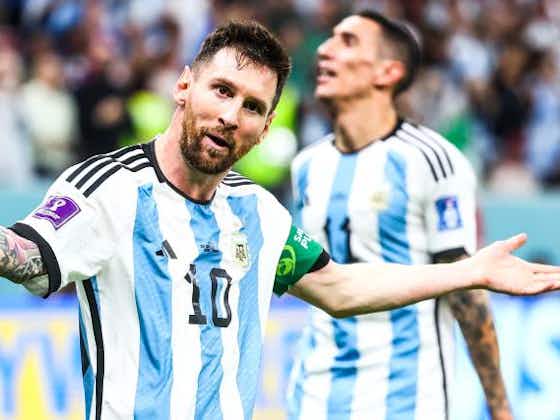 Image de l'article :Argentine - Mexique : Messi entre dans l’histoire de la Coupe du Monde ! 