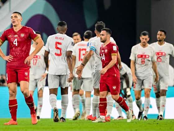 Image de l'article :Serbie - Suisse : grosse échauffourée entre joueurs à la fin du match !