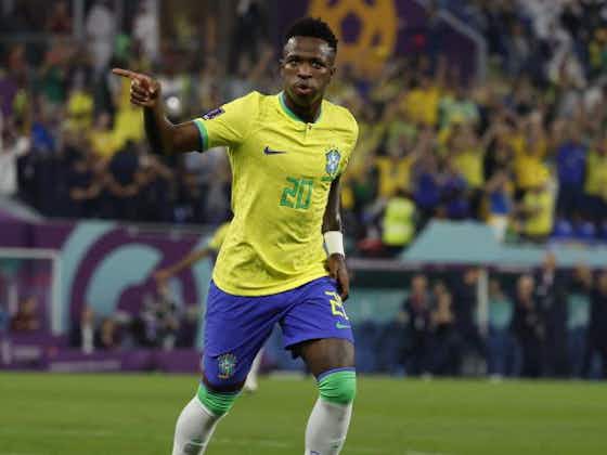 Image de l'article :Brésil – Corée du Sud : Vinicius pense à Pelé et évoque le grand rendez-vous contre la Croatie