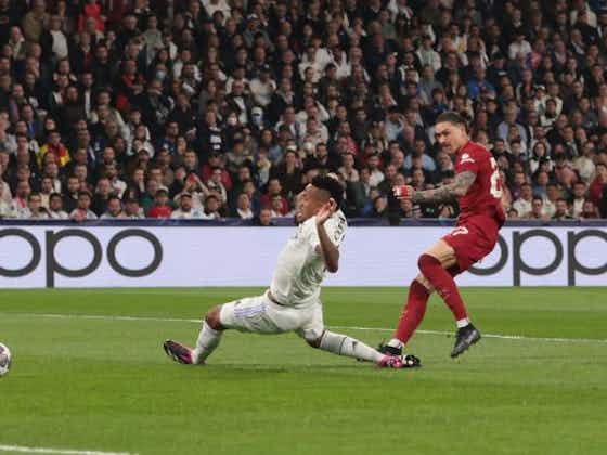 Image de l'article :🚨 Real Madrid - Liverpool : solides, les Merengue ne tremblent pas à la pause