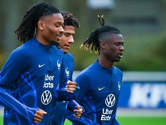 Image de l'article :Equipe de France : Digard encense ses deux protégés Thuram et Todibo, novices chez les Bleus