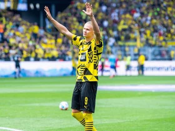 Image de l'article :Dortmund : Haaland apporte son soutien au BVB avant le match du titre