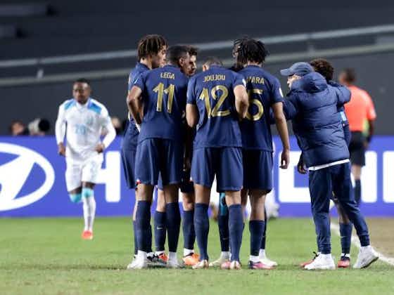Image de l'article :France - Honduras (U20) : les Bleuets éliminés de la Coupe du monde pour un but !
