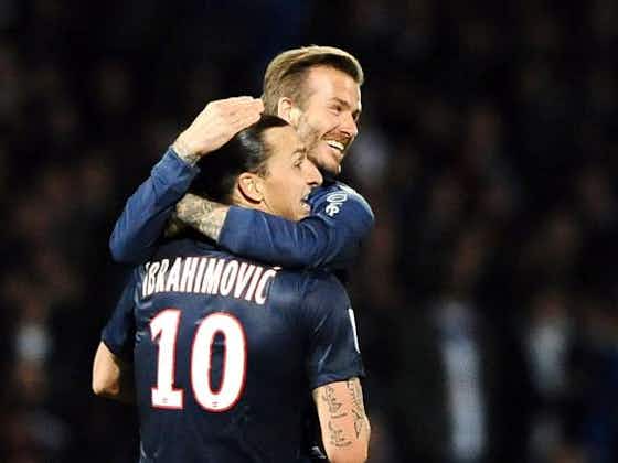 Image de l'article :AC Milan – PSG : Zlatan Ibrahimovic et Beckham en superstars à San Siro ce soir ?