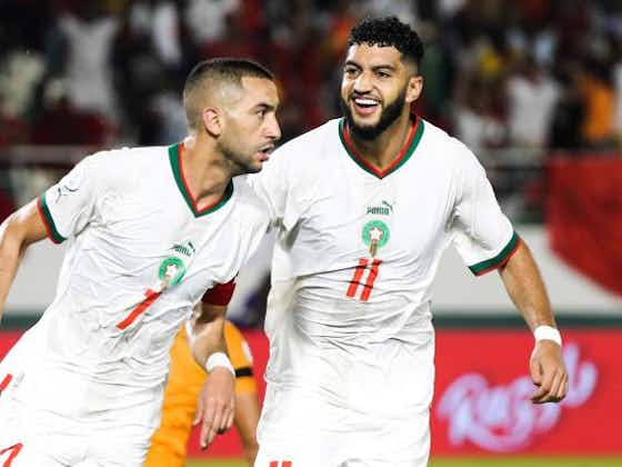 Image de l'article :Le Maroc termine premier et offre les 8es à la Côte d'Ivoire !