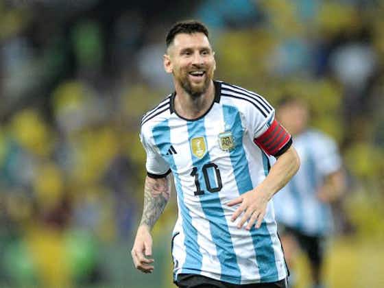 Image de l'article :Boudés par la Chine, Messi et les Argentins filent aux États-Unis !