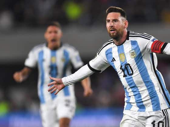 Image de l'article :Un nouveau maillot magnifique pour Messi et l'Argentine
