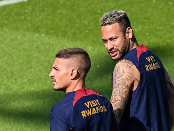 Imagem do artigo:PSG : les émouvantes retrouvailles entre Verratti et Neymar