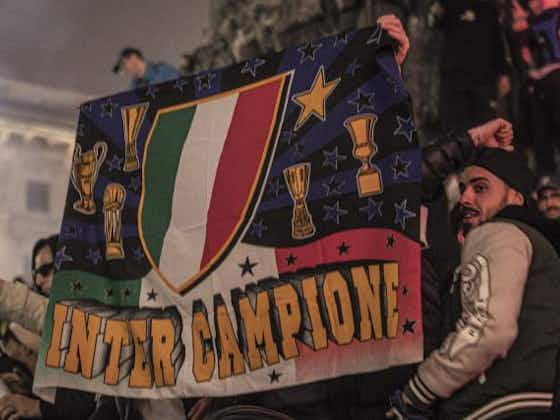 Imagen del artículo:Inter Milan : les supporters sortent le cercueil de l'AC Milan après le titre !