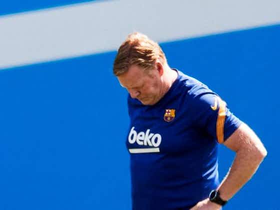 Image de l'article :Barça : Koeman sous pression pour éviter un nouveau fiasco avec Depay ?