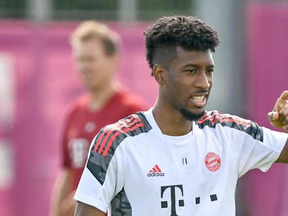 Image de l'article :Bayern Munich : Kingsley Coman a repris l'entraînement 