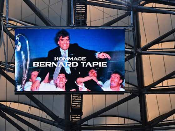 Image de l'article :OM : le Stade Vélodrome se prépare à un grand hommage pour Tapie