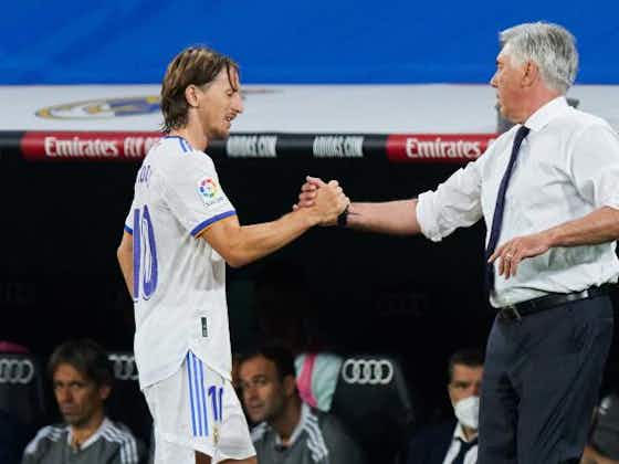 Image de l'article :Athletic Bilbao - Real Madrid : Ancelotti rend hommage à Modric, fou de joie ! 