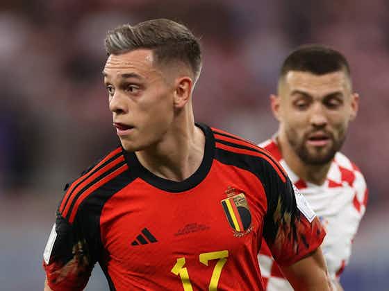 Article image:Eden Hazard names Arsenal star Leandro Trossard as best candidate to take his Belgium place after fine form
