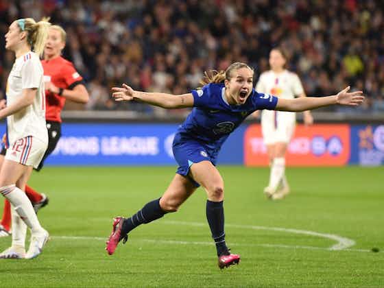 Article image:Chelsea earn crucial away win at holders Lyon in the Women’s Champions League