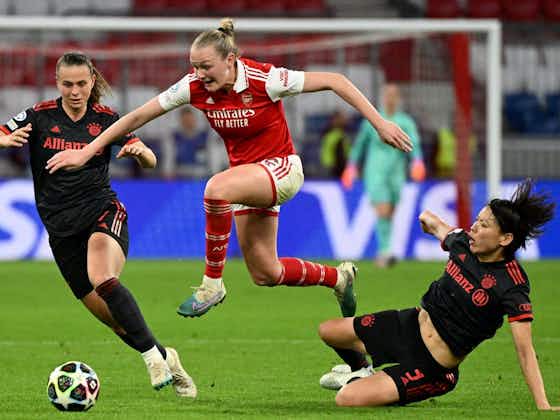 Article image:Arsenal 2-0 Bayern Munich (2-1) LIVE! Women’s Champions League result, match stream and latest updates today
