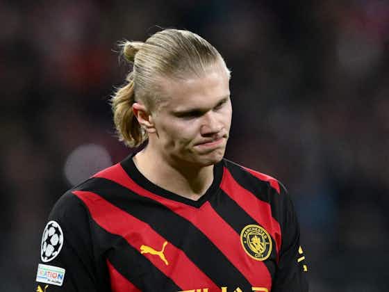 Article image:Erling Haaland injury: Manchester City striker misses training as Liverpool clash looms