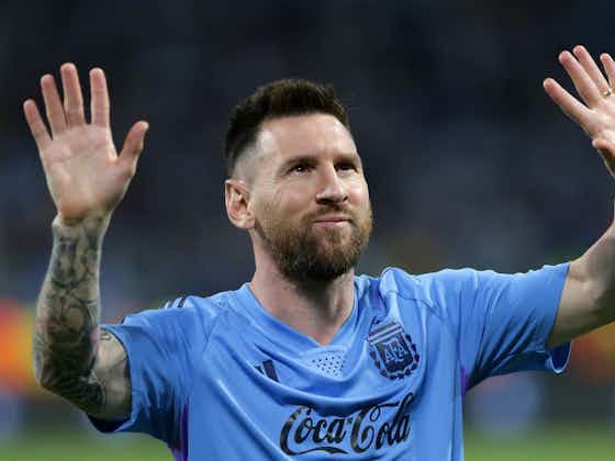 Article image:Lionel Messi speaks for the first time since confirming transfer to Inter Miami