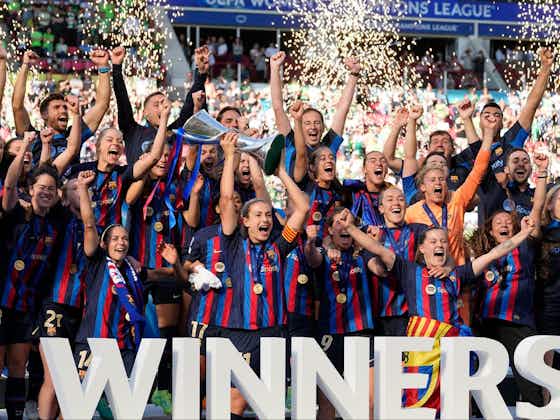 Article image:Women’s Champions League Final: Barcelona produce stunning comeback to beat Wolfsburg