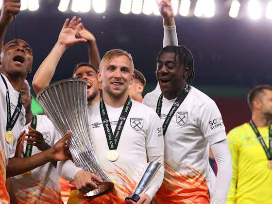 Article image:Jarrod Bowen writes a new chapter for West Ham in fairytale Europa Conference League final win