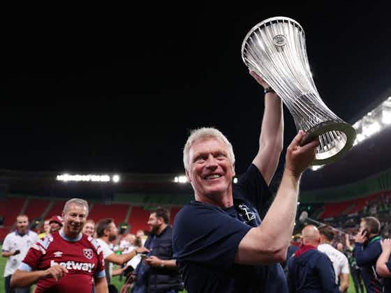 Article image:West Ham confirm decision over David Moyes future after Europa Conference League triumph