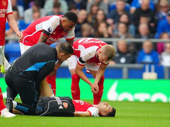 Article image:Gabriel Martinelli injury: Arsenal winger doubtful for Tottenham derby clash with hamstring issue